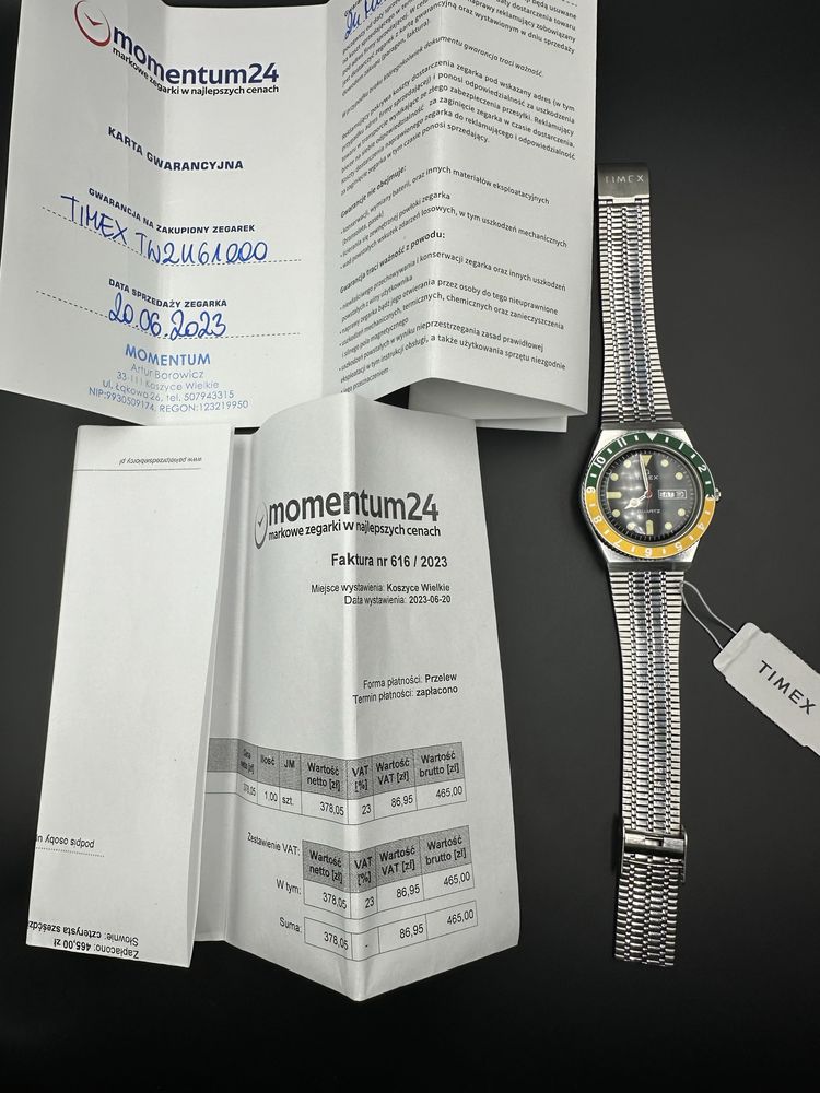 Zegarek Timex Q Reissue