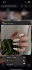 Modelki manicure przedłużanie żelowe paznokcie żelowe