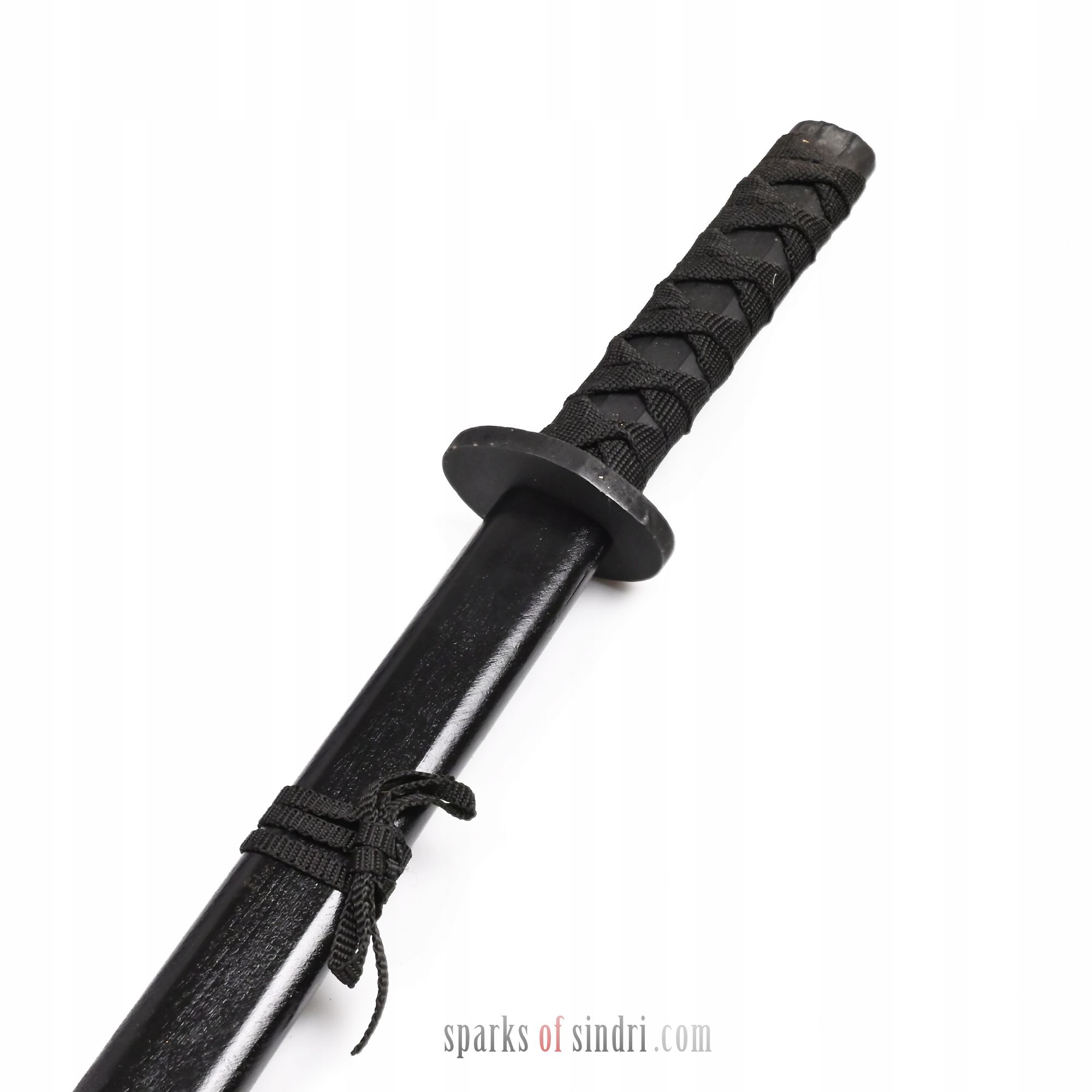 Czarny Miecz Samurajski Katana | Drewno | 63 cm | Anime Samuraj