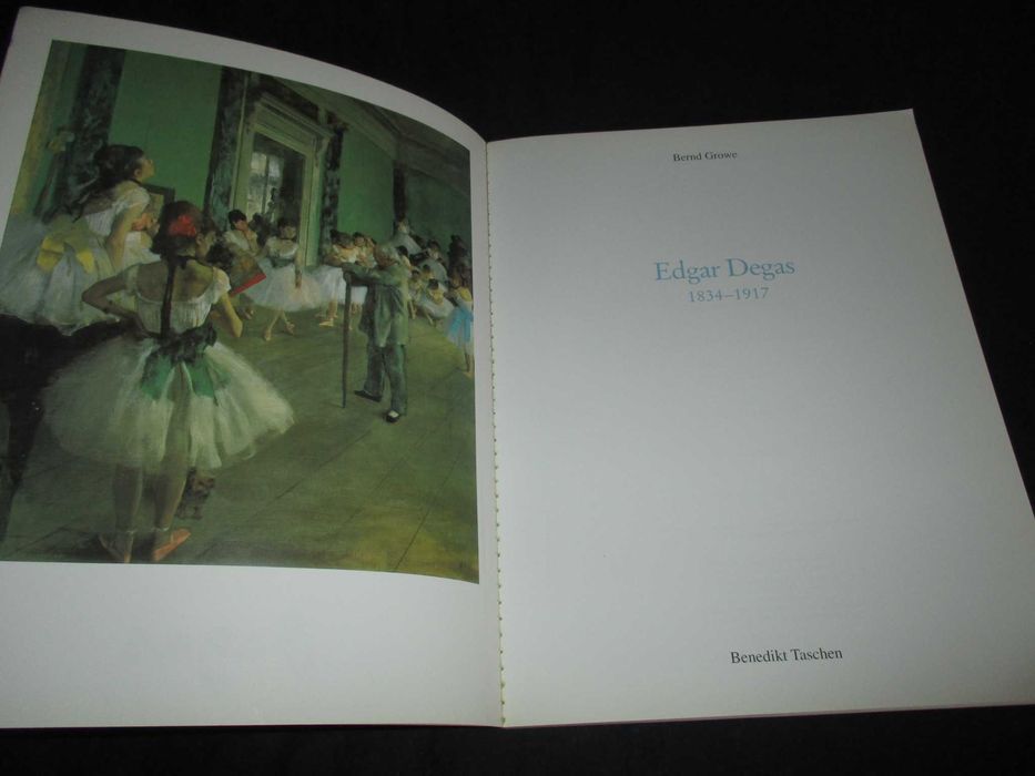 Livro Edgar Degas Bernd Growe Taschen
