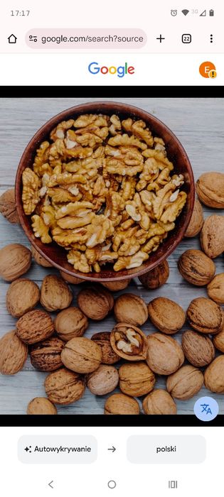 Orzechy włoskie łuskane