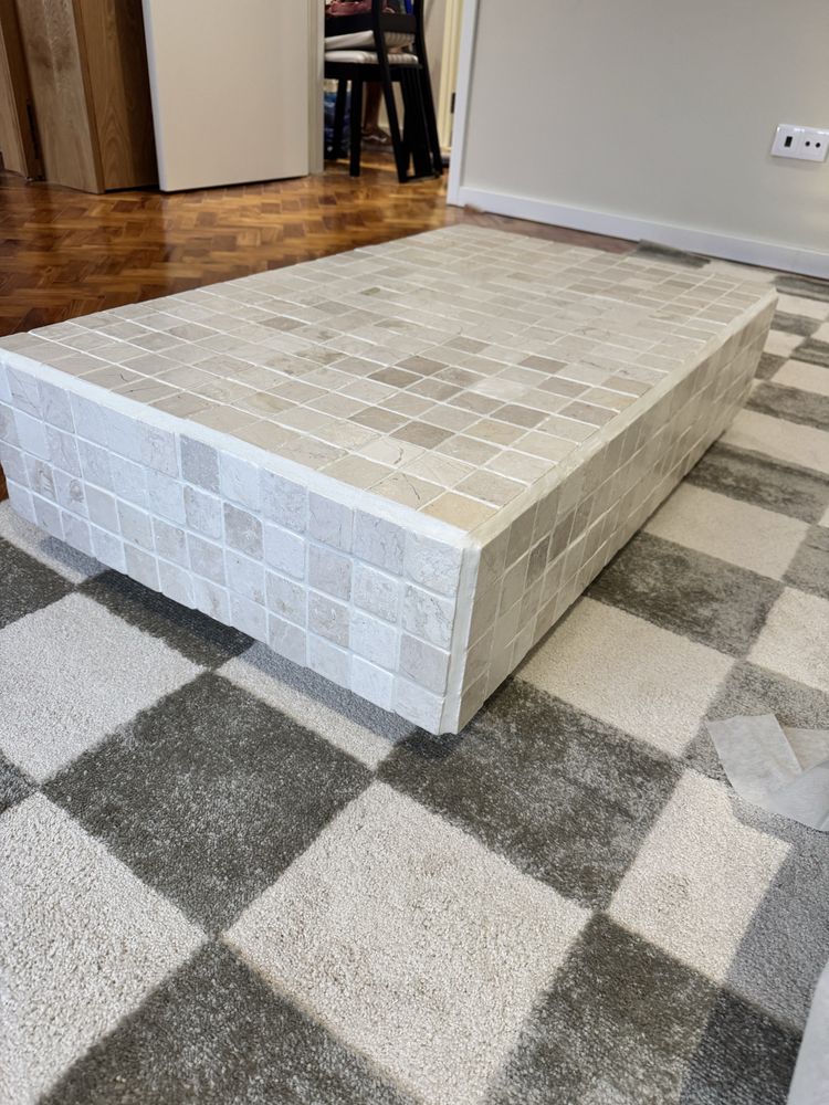 Mesa de centro em mosaico