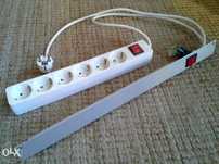 Rack distribuidor corrente com interruptor