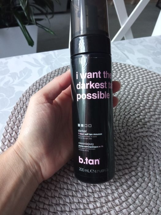 b.tan I Want The Darkest Tan Possible Pianka Samoopalająca