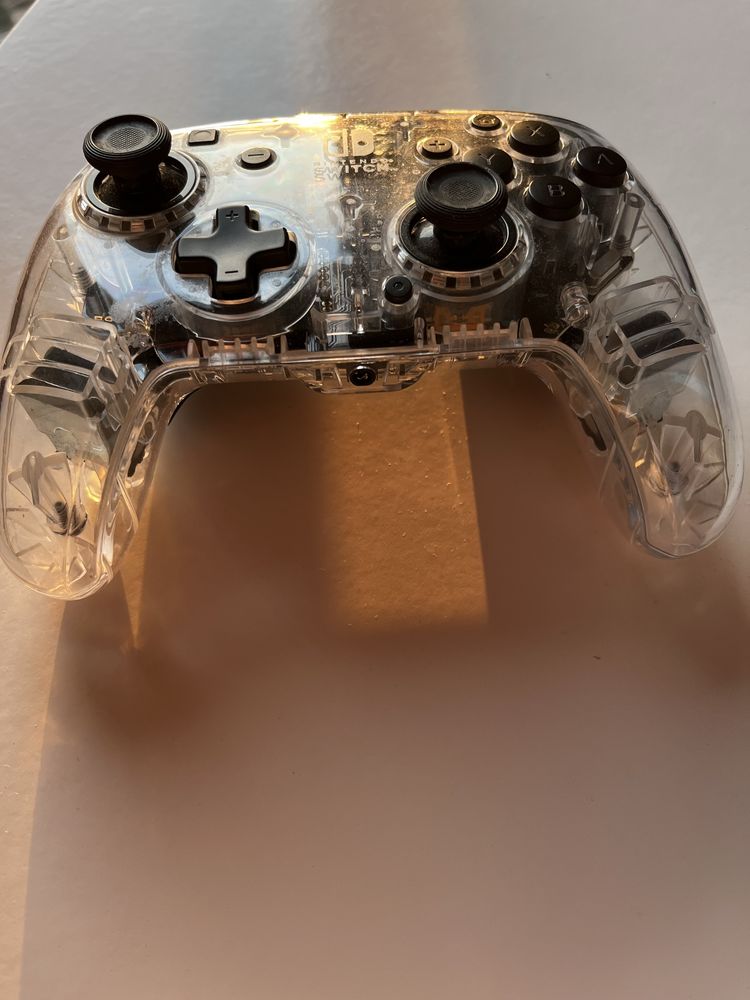 Nintendo Switch Pro Controller PowerA transparente