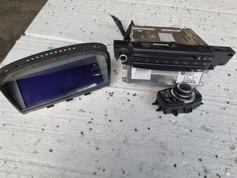 Duza Nawigacja radio Czytnik iDrive CCC Bmw E90 E91 E92 E93