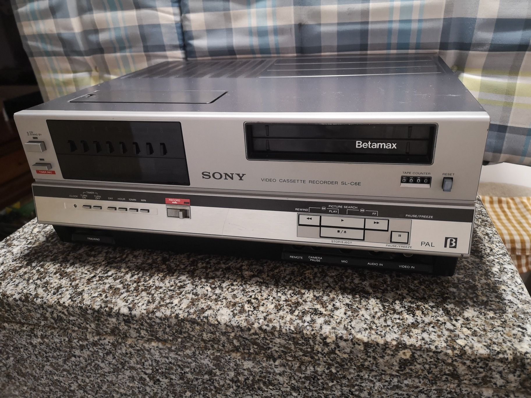 Video SONY BETAMAX SL-C6E  15kg rarytas Videorecorder