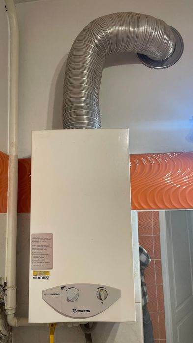 Piecyk gazowy JUNKERS zdemontowany