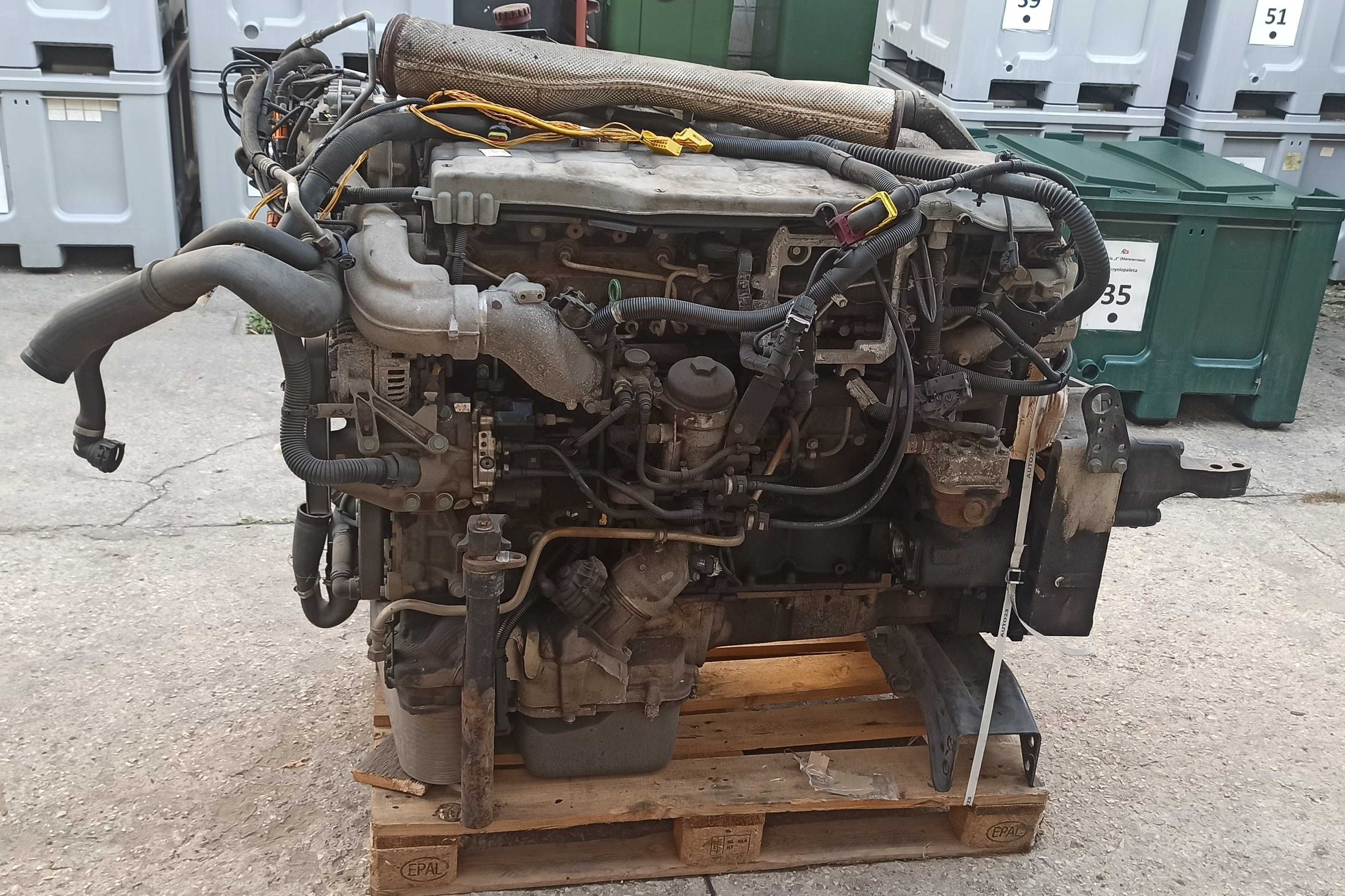 Kompletny silnik MAN TGX Euro 6 460 D2676 polift