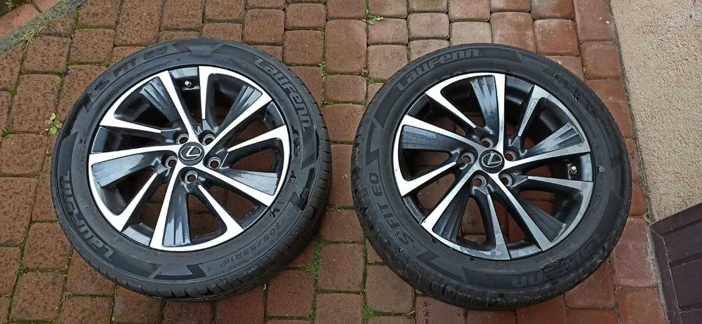 Koła aluminiowe Lexus Toyota OE 16' 5x100 205/55/16 NOWE OPONY ZIMA