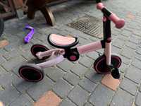 Rower biegowy Kindercraft rózowy