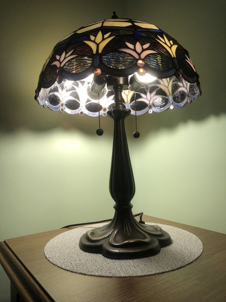 Lampa witrażowa Tiffany