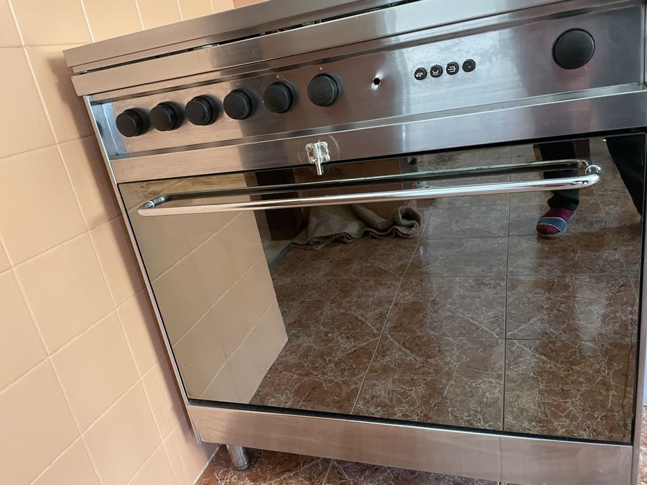 Fogão TROIA a funcionar a 100% Gas Natural