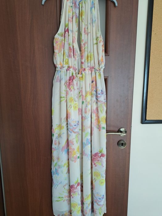 Długa sukienka Zara w stylu boho r. S/M