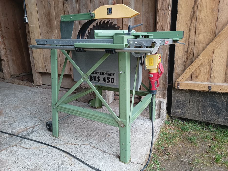 Piła stołowa 4,75 kW krajzega cerkularka cerkulatka cyrkularka