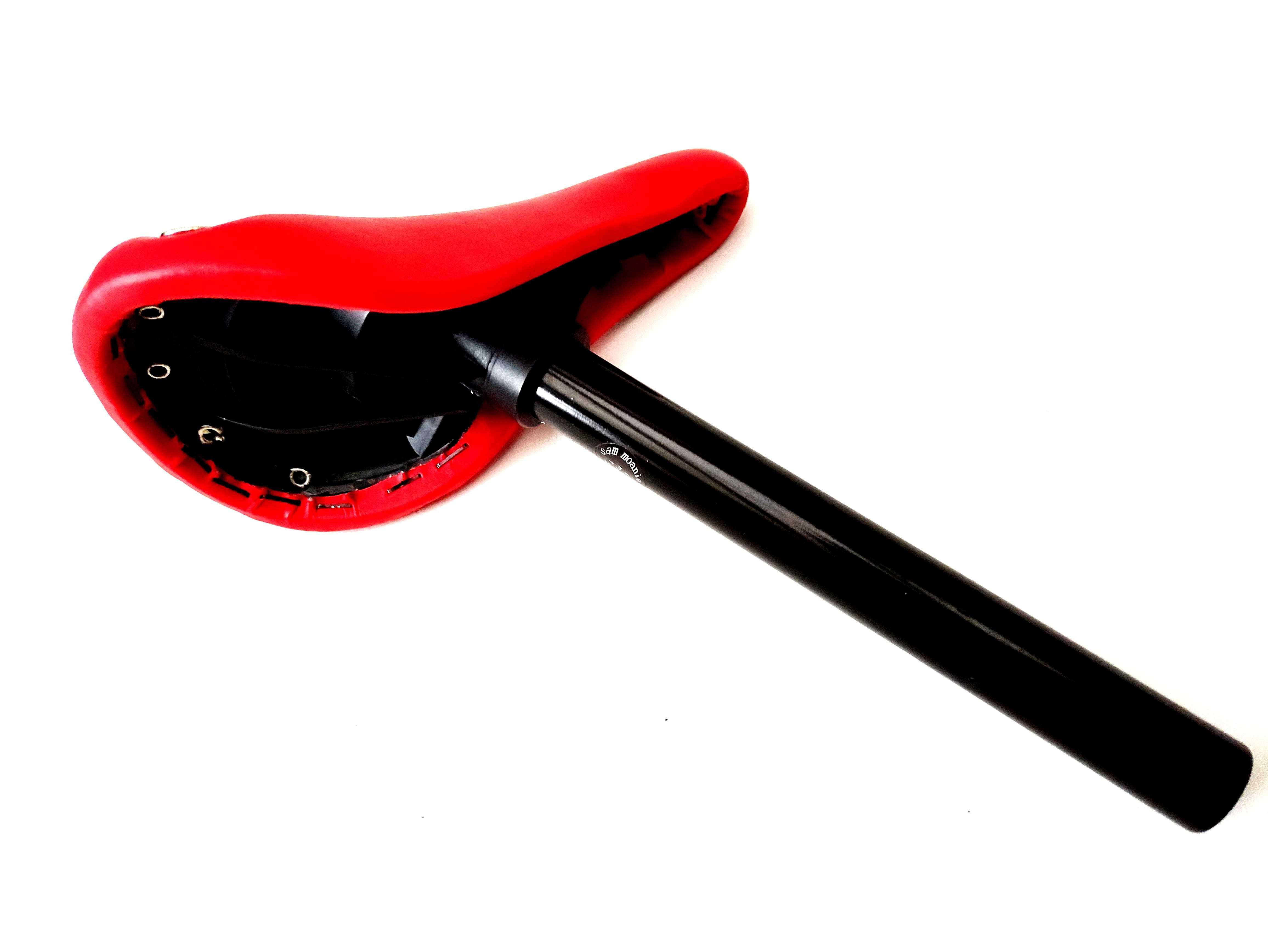Nowe siodełko ze sztycą rower dziecięcy mini BMX 22,2 mm Lekkie Kraków