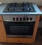 Forno, placa e exaustor