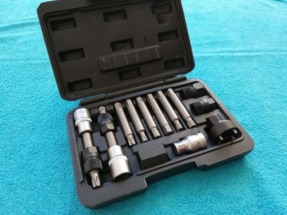 Conjunto Chaves Remoção Poli Alternador Multimarcas - 13 peças