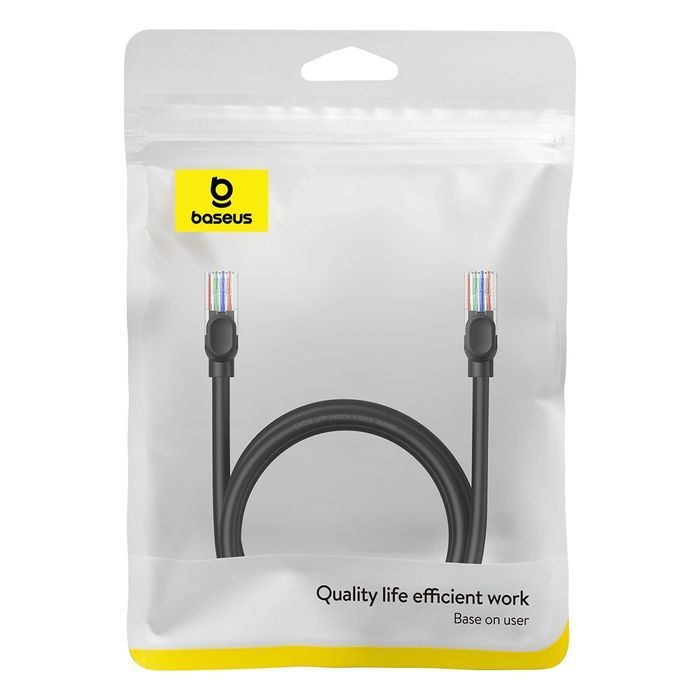 Kabel Ethernet Baseus High Speed Cat 5 RJ-45 1000Mb/s 1,5m okrągły