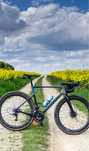 Gravel cannondale supersix evo cx - koła carbon dt swiss, pomiar mocy
