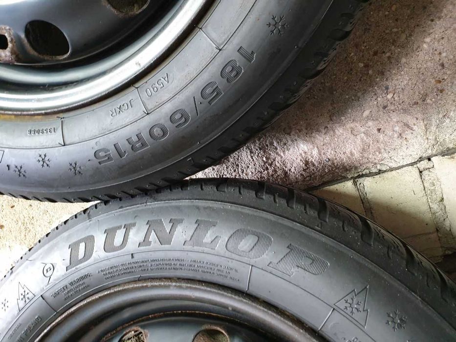Felgi stalowe VW Skoda Seat R15 5x100 opony zimowe 185/60R15 5,5mm