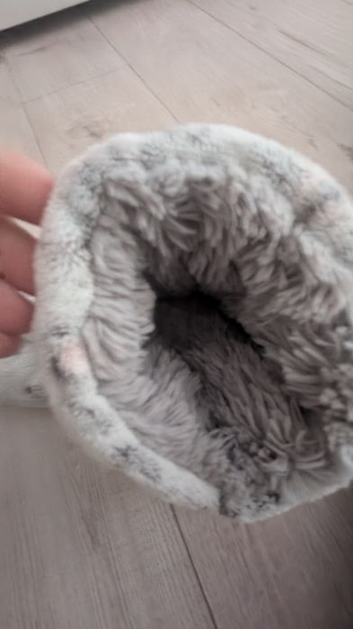 Дитячі теплі капці - чобітки для дівчинки