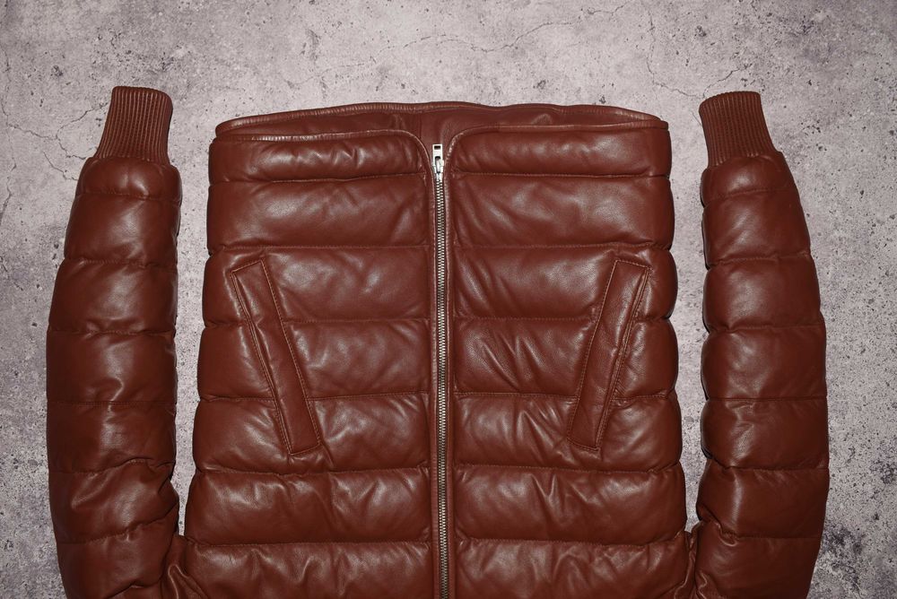 Closed Leather Bomber Jacket (Жіноча Шкіряна Преміальна Куртка Бомбер