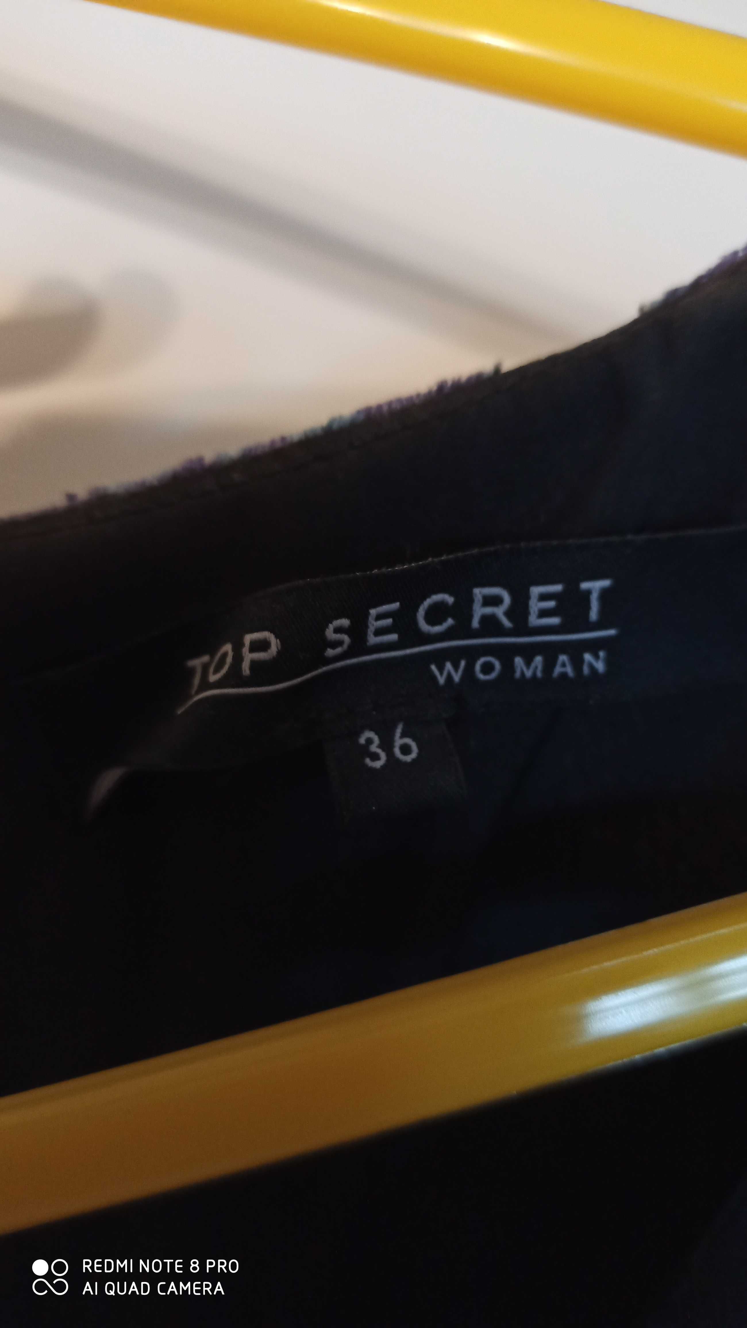 Sukienka Top Secret rozmiar 36 aksamit