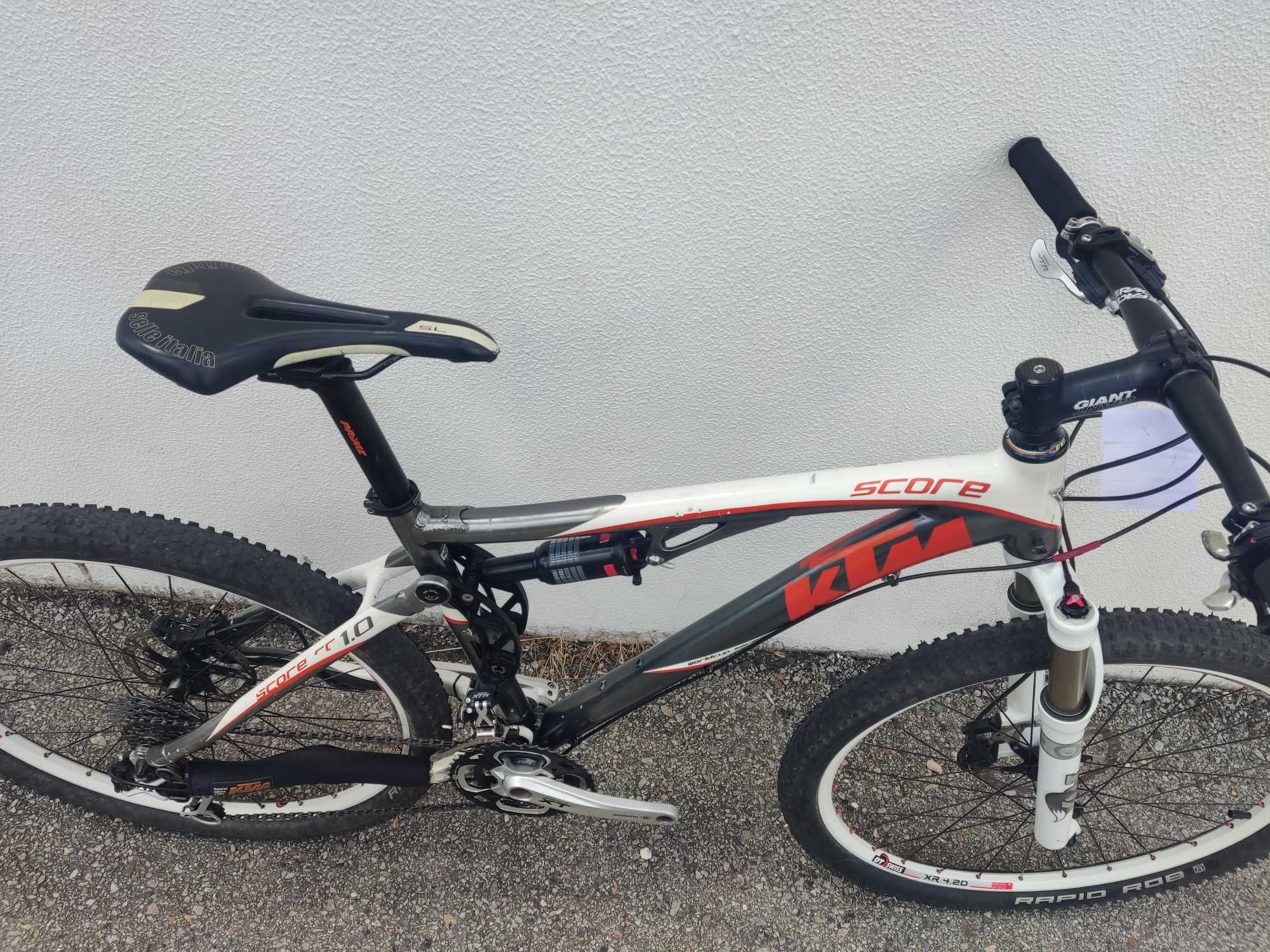 Btt ktm Suspensão total super equipada
