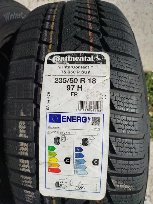 Резина (шини) зимові 235-50-18 Continental нові з Німечини