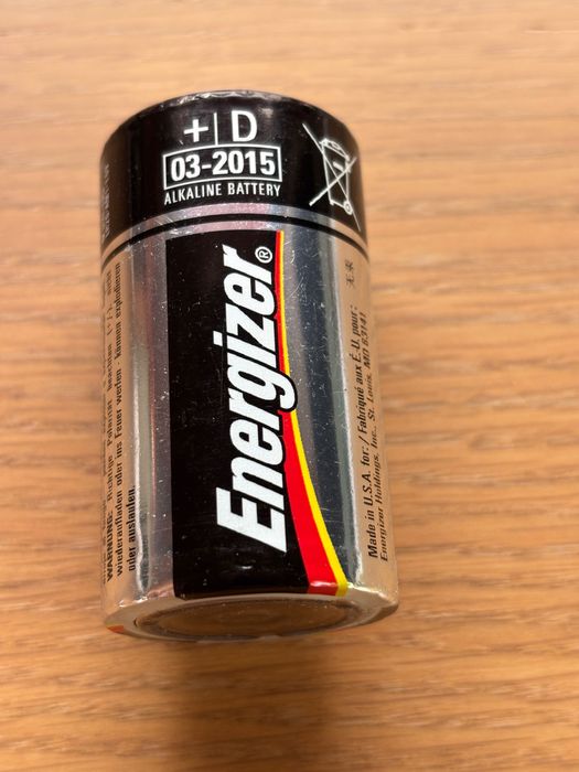 Bateria alkaliczna Energizer R20 1,5V 2 szt. do sprzętu nurkowego