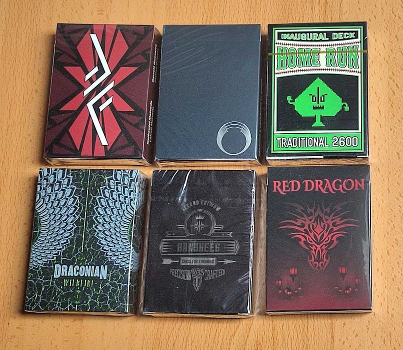 Baralho de Cartas Fades, Saturn, Home Run, Dragon, Banshees