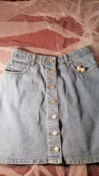 джинсовая юбка, 38 размер