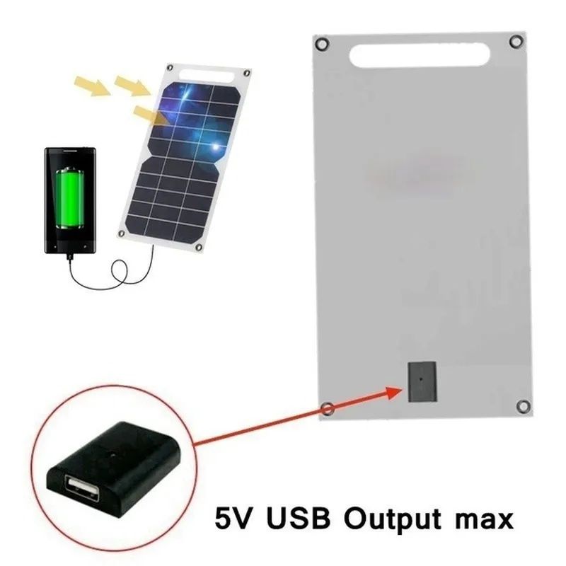 Сонячна панель 145x300 з USB виходом