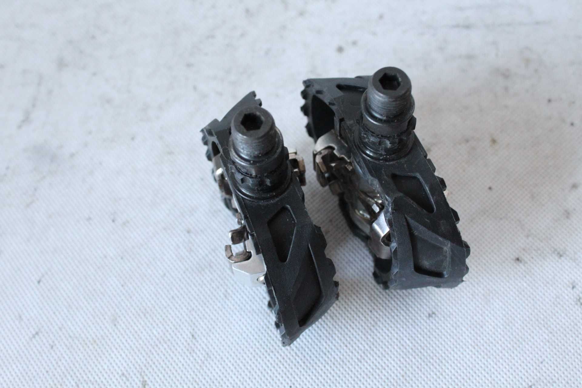 DOBRY STAN pedały rowerowe SPD shimano PD-M424  . 0425