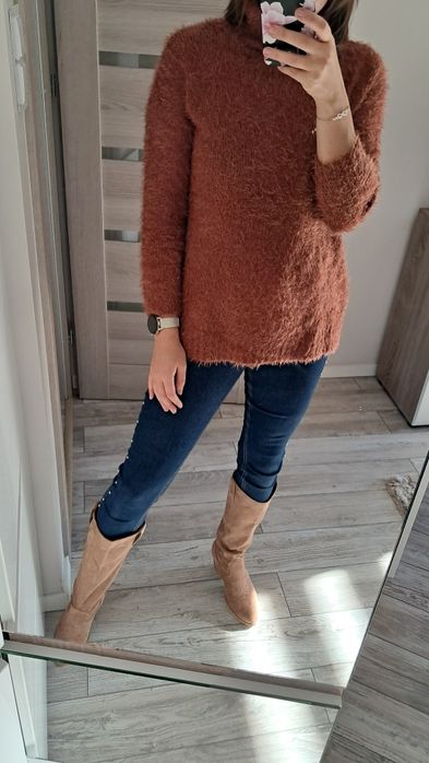Sweter Sweter z golfem Sinsay