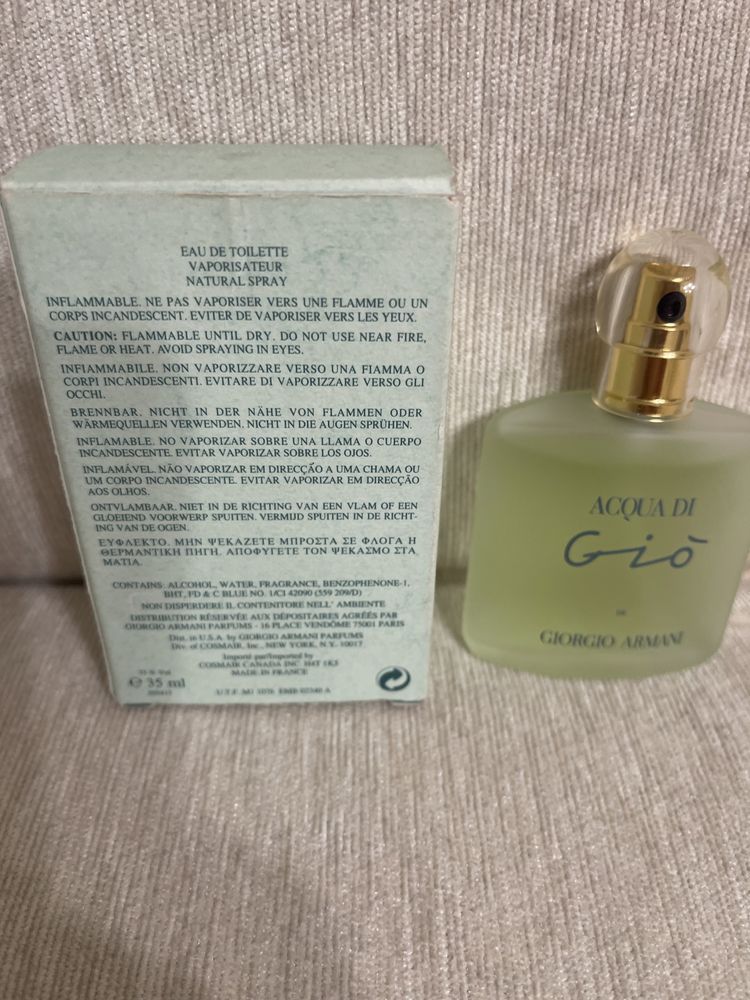 GiorgioArmani”AcquaDiGio”Edt 35ml