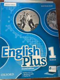 Книжки English Plus 1. Workbook i Student’s book