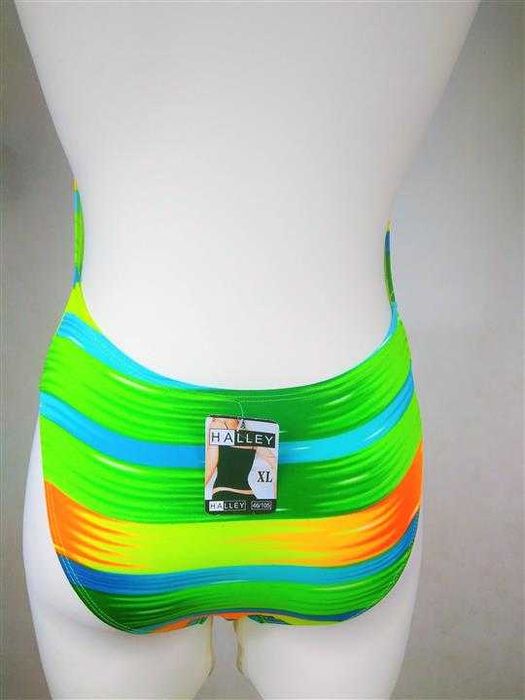 Nowy efektowny strój kąpielowy jednoczęściowy L XL sexi głęboki dekolt