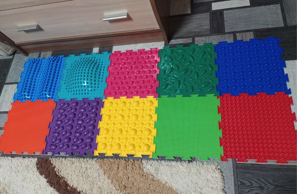 Ортопедичний килимок / коврик ортопедический / ‼️10 ПАЗЛІВ‼️