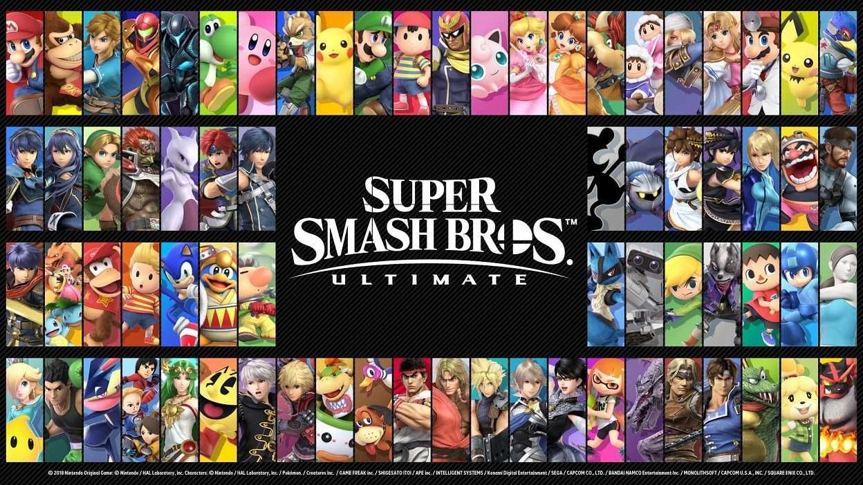 Super Smash Bros Ultimate Nintendo Switch + Lite + Oled