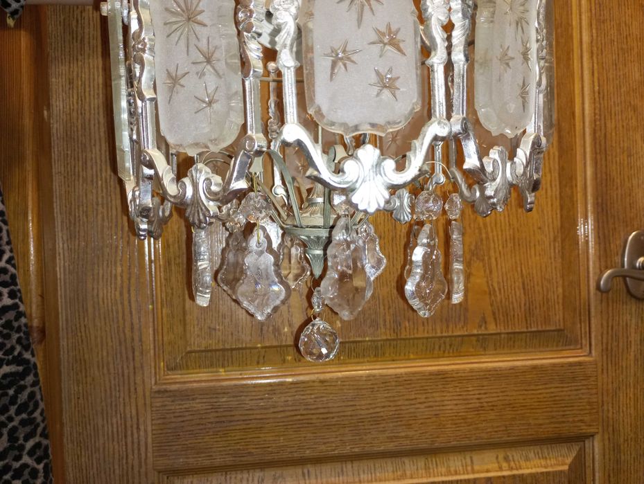 Люстра хрустальная советская светильник ссср