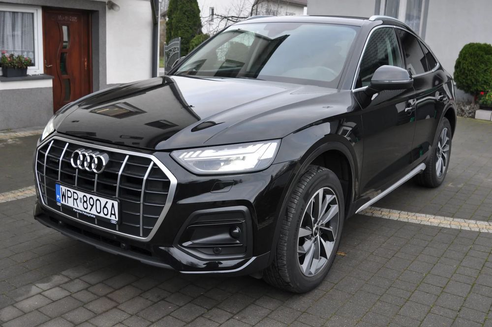 Audi Q5 Sportback AudiQ5 SportBack 4x4 204KM 2022R Matrix ACC ORYGINAŁ SPolska FaVAT23%