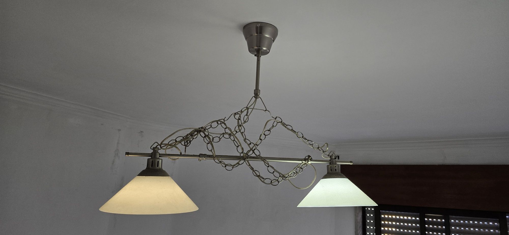 Conjunto 2 candeeiros de sala