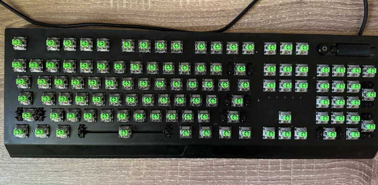 Razer BlackWidow V3 Green Switches