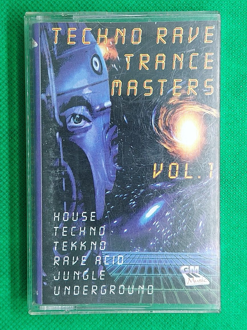 Kaseta Techno Trance Rave Masters Vol. 1 1995r.