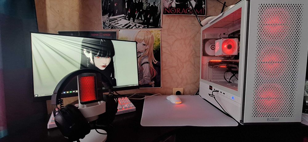 ПК+монітор ryzen 5 5600+ RX 6700XT  NITRO+