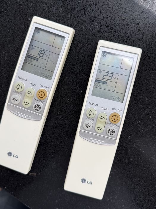 Comandos para Ar Condicionado LG