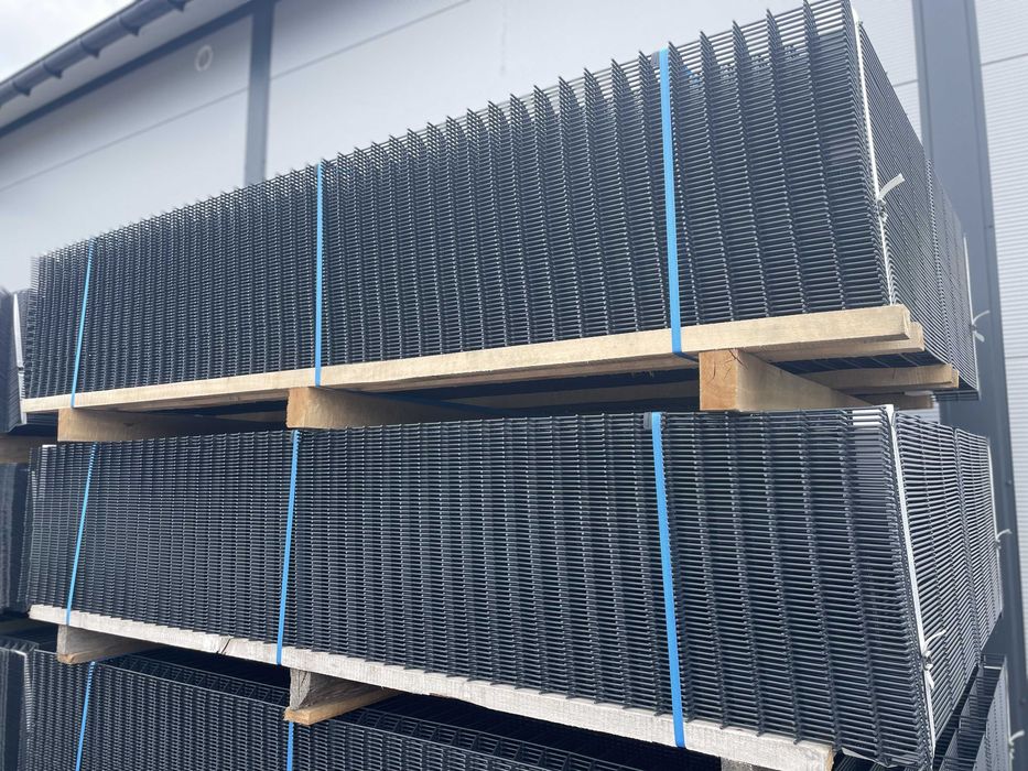 Ogrodzenie panelowe kompletne panele PRODUCENT/HURT/DETAL fi. 4 h 153