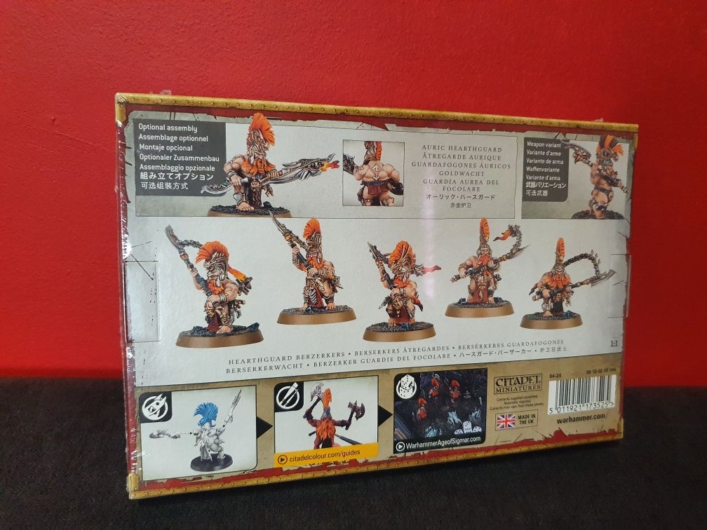 5x Hearthguard Berzerkers Fyreslayers Warhammer AoS